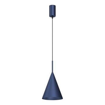 Hanglamp met kabel CAPITAL 1xGX53/15W/230V Ø 17 cm blauw