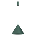 Hanglamp met kabel CAPITAL 1xGX53/15W/230V Ø 32 cm groen