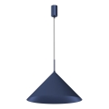 Hanglamp met kabel CAPITAL 1xGX53/15W/230V Ø 46 cm blauw