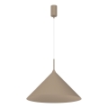 Hanglamp met kabel CAPITAL 1xGX53/15W/230V Ø 46 cm taupe