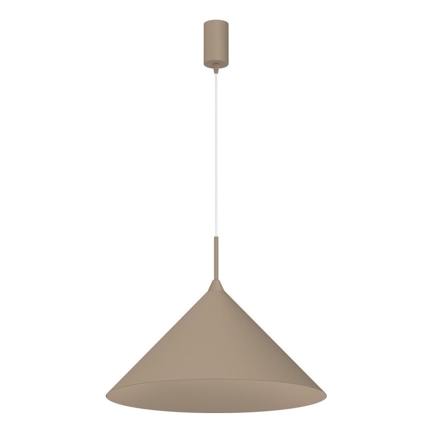 Hanglamp met kabel CAPITAL 1xGX53/15W/230V Ø 46 cm taupe