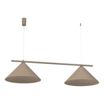 Hanglamp met kabel CAPITAL, 2x GX53/15W/230V, beige