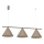 Hanglamp met kabel CAPITAL 3xGX53/15W/230V taupe