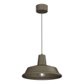 Hanglamp met kabel CLASS 1xE27/15W/230V brons