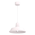 Hanglamp met kabel CLASS 1xE27/15W/230V crème