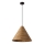 Hanglamp met kabel CONO 1xE27/40W/230V eikenfineer