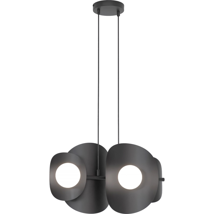 Hanglamp met kabel ELEMENTI 4xG9/8W/230V zwart