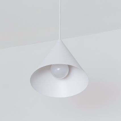 Hanglamp met kabel ETNA II 1xE27/15W/230V Ø 18,5 cm, wit