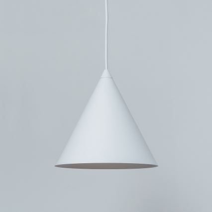Hanglamp met kabel ETNA II 1xE27/15W/230V Ø 18,5 cm, wit