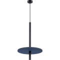Hanglamp met kabel FELTRO 1xG9/8W/230V zwart/blauw
