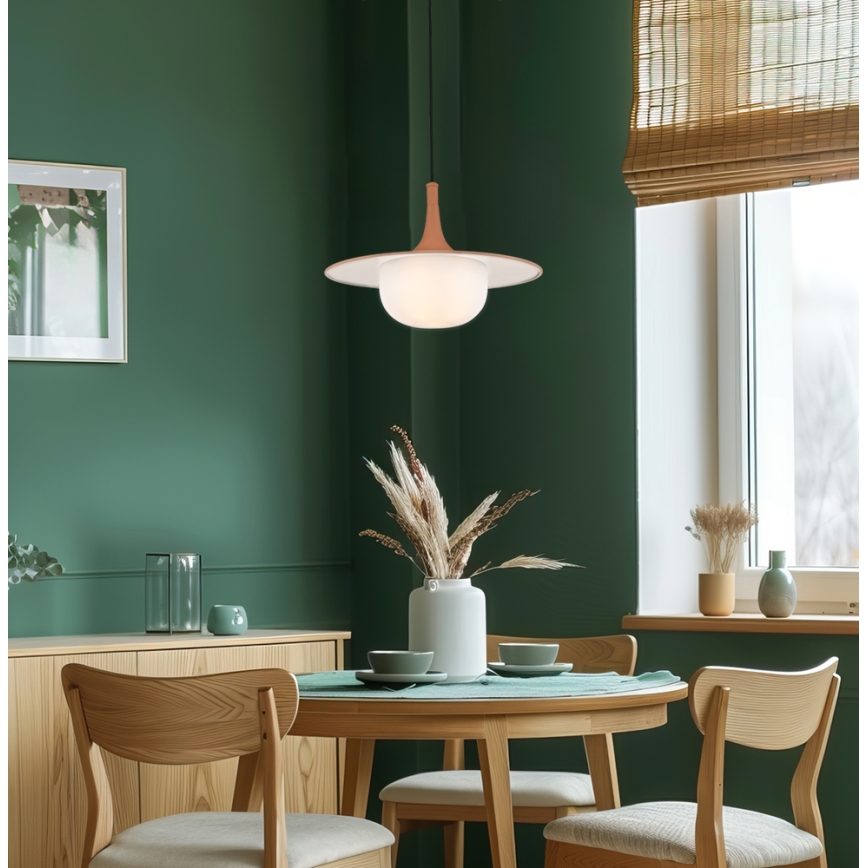 Hanglamp met kabel FRED 1xG9/10W/230V bruin