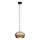 Hanglamp met kabel INSIEME 1xGX53/10W/230V Ø 35 cm rookzwart