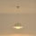 Hanglamp met kabel JARDEN 1xE27/15W/230V crème