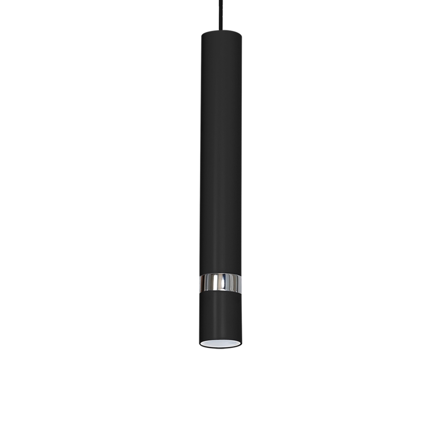 Hanglamp met kabel JOKER 1xGU10/25W/230V zwart/glanzend chroom