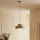 Hanglamp met kabel KIVI 1xE27/15W/230V beige