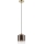 Hanglamp met kabel LIAH 1xE27/15W/230V goud/rookbruin