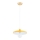 Hanglamp met kabel LITO 1xE27/15W/230V geel