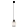 Hanglamp met kabel LIZA 1xE27/15W/230V zwart/goud