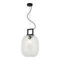 Hanglamp met kabel LUCY 1xE27/40W/230V zwart