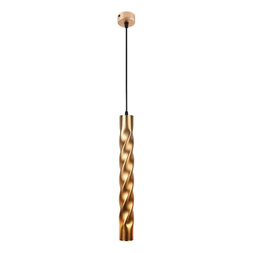 Hanglamp met kabel MARLEY 1xGU10/30W/230V goudkleurig