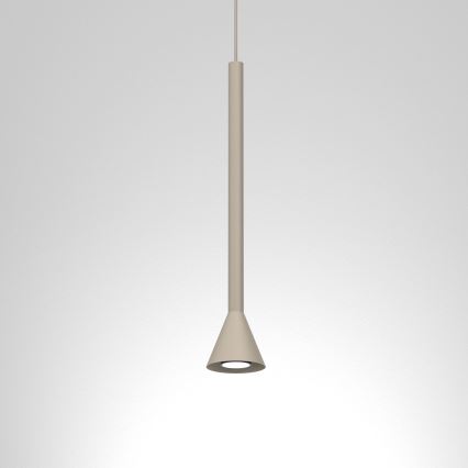 Hanglamp met kabel MAZZO 1xGU10/8W/230V beige