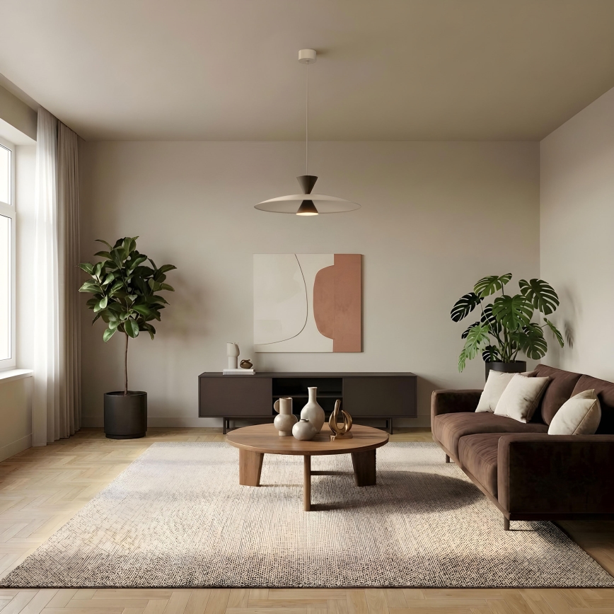 Hanglamp met kabel MISTIC 1xGX53/15W/230V beige