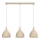 Hanglamp met kabel NOAK CLASSIC 3xE27/15W/230V beige