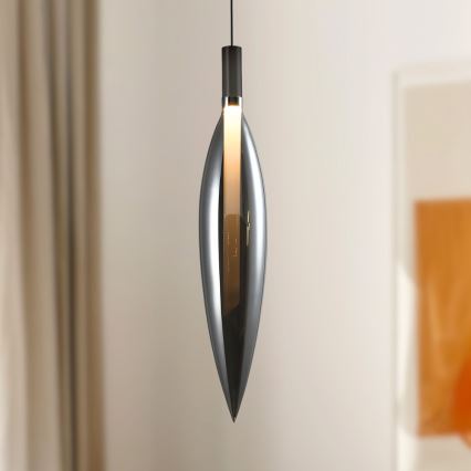 Hanglamp met kabel NORDIC 1xG9/5W/230V zwart chroom