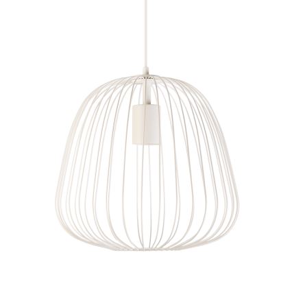 Hanglamp met kabel OVELLA 1xE27/15W/230V Ø 36 cm crème