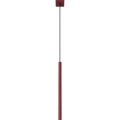 Hanglamp met kabel PASTELO 1xG9/8W/230V rood