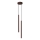 Hanglamp met kabel PASTELO 2xG9/8W/230V bruin