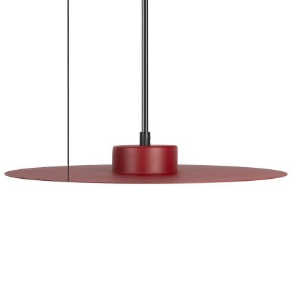 Hanglamp met kabel PIATTO 1xGX53/15W/230V Ø 35 cm bordeaux