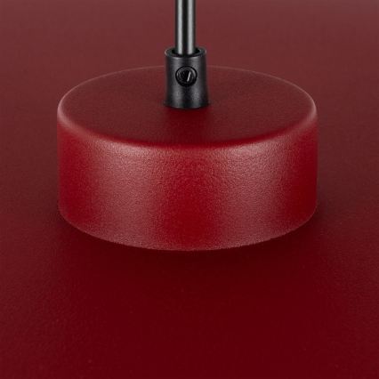 Hanglamp met kabel PIATTO 1xGX53/15W/230V Ø 35 cm bordeaux