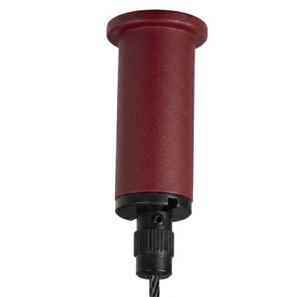 Hanglamp met kabel PIATTO 1xGX53/15W/230V Ø 35 cm bordeaux