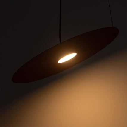 Hanglamp met kabel PIATTO 1xGX53/15W/230V Ø 45 cm bordeaux