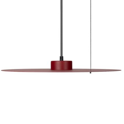 Hanglamp met kabel PIATTO 1xGX53/15W/230V Ø 45 cm bordeaux