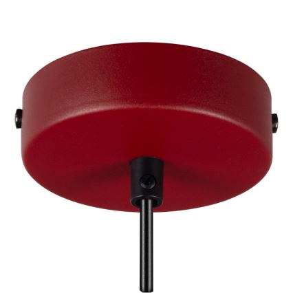 Hanglamp met kabel PIATTO 1xGX53/15W/230V Ø 45 cm bordeaux