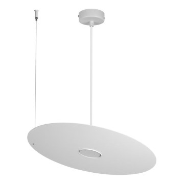Hanglamp met kabel PIATTO 1xGX53/15W/230V Ø 45 cm wit