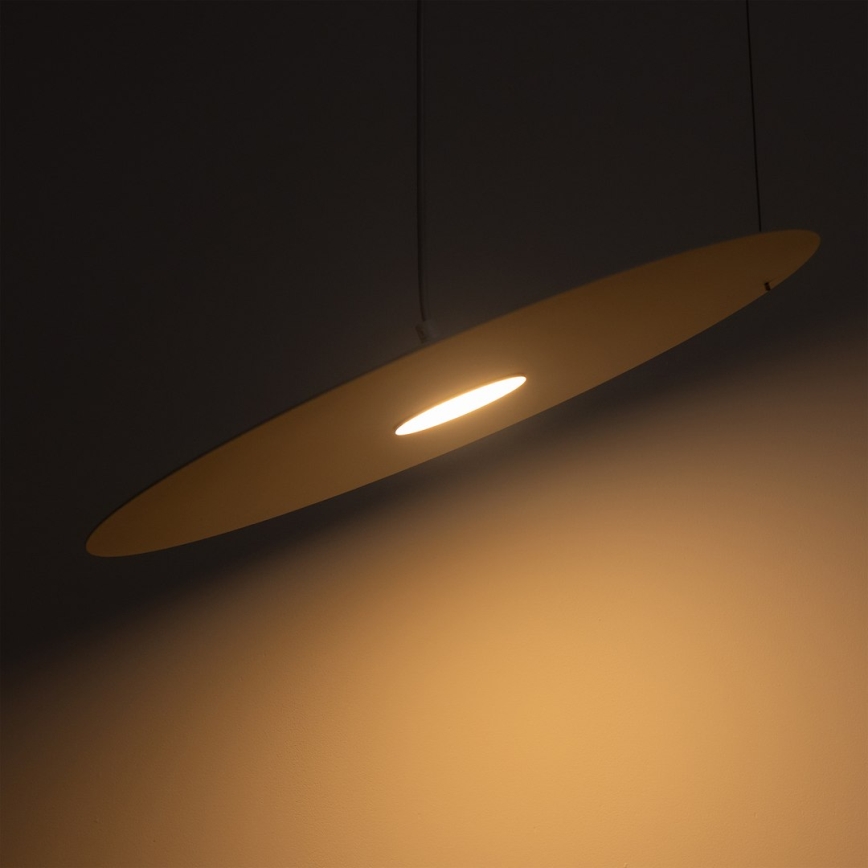 Hanglamp met kabel PIATTO 1xGX53/15W/230V Ø 45 cm wit