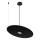 Hanglamp met kabel PIATTO 1xGX53/15W/230V Ø 45 cm zwart