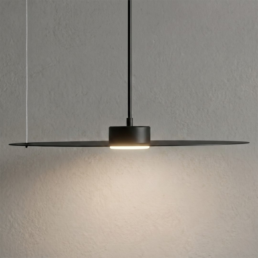 Hanglamp met kabel PIATTO 1xGX53/15W/230V Ø 45 cm zwart