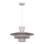 Hanglamp met kabel PLATO 1xE27/15W/230V crème