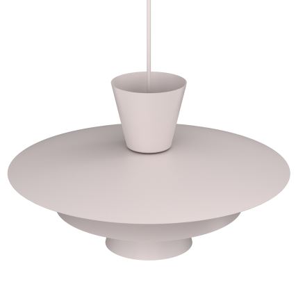 Hanglamp met kabel PLATO 1xE27/15W/230V crème