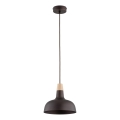 Hanglamp met kabel RODOS 1xE27/15W/230V zwart