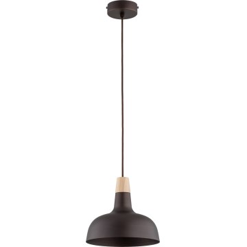 Hanglamp met kabel RODOS 1xE27/15W/230V zwart