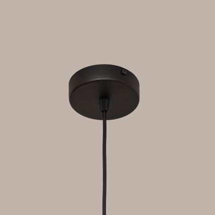 Hanglamp met kabel SOLANO 1xE27/15W/230V zwart/goud