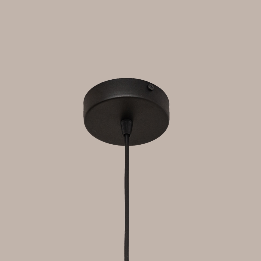 Hanglamp met kabel SOLANO 1xE27/15W/230V zwart/goud