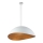 Hanglamp met kabel SOLARIS 1xE27/60W/230V Ø 48 cm wit/koper