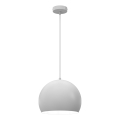 Hanglamp met kabel SOOL 1xE27/15W/230V Ø 27 cm wit