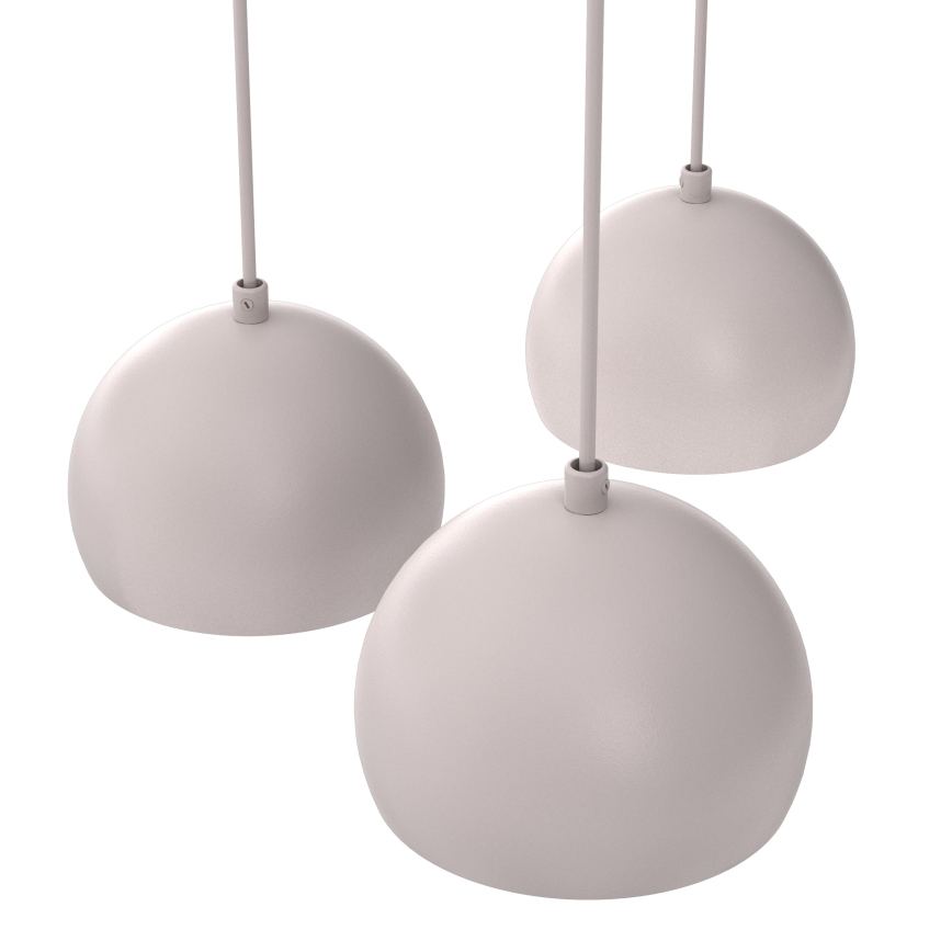 Hanglamp met kabel SOOL 5xE27/15W/230V crèmekleurig